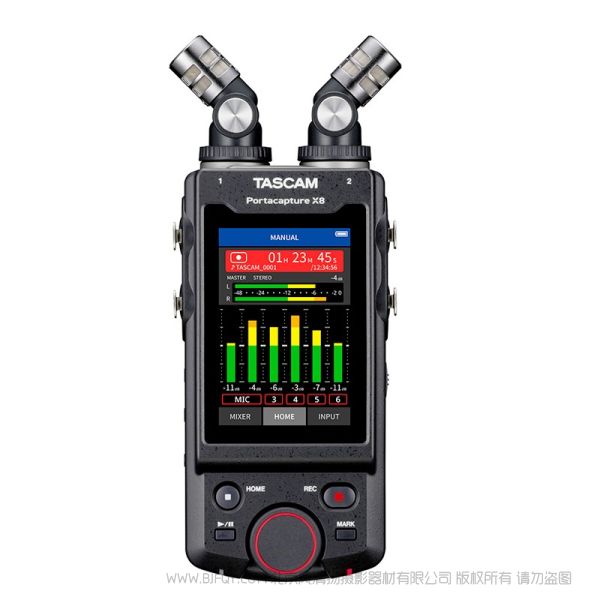 達(dá)斯冠 Tascam Portacapture X8 錄音機(jī) 1.32固件升級(jí) 說明書下載 使用手冊 pdf 免費(fèi) 操作指南 如何使用 快速上手