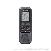 索尼 ICD-PX240 數(shù)碼錄音棒 黑 錄音筆  內(nèi)存容量：4G / 記憶卡插槽：無 / USB 接口：普通接口 / 內(nèi)置麥克風(fēng)系統(tǒng)：?jiǎn)温暤?/ 錄音/播放模式：MP3 /