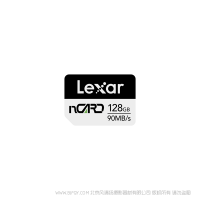 雷克沙 LNCARD128G-BNNNC Lexar® nCARD 存儲(chǔ)卡 128G  讀90MB/s, 寫(xiě)70MB/s