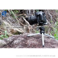 徠圖/leofoto MT-01+LH-25 桌面迷你桃木版迷彩版三腳架云臺套裝