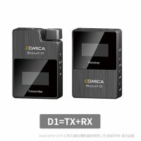科嘜 comica BoomX-D  D1 一拖一  TX(發(fā)射器)+RX（接收器）麥克風(fēng)2.4G 數(shù)字 無線 一拖一麥 型號   BoomX-D