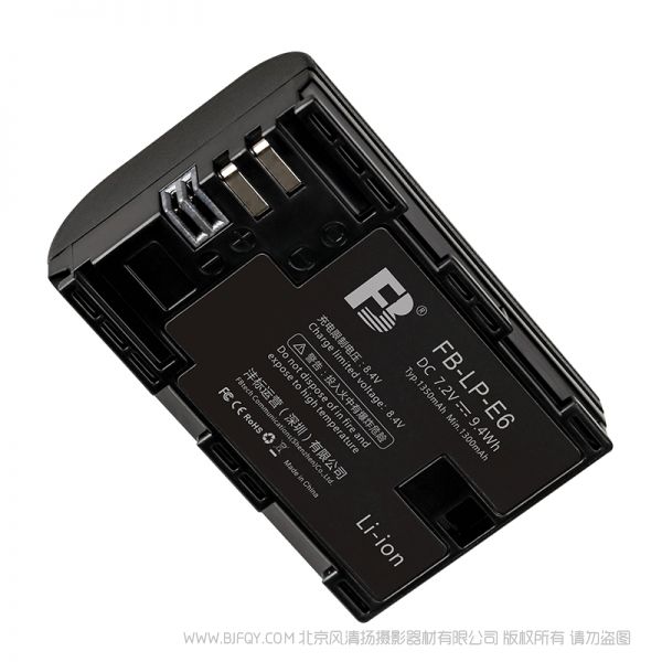 灃標 佳能LP-E6 LPE6 適用于5D4 5D3 5DS 5DSR 5D2 ,  EOS 6D   7D2  7D  80D 70D 60D  60Da