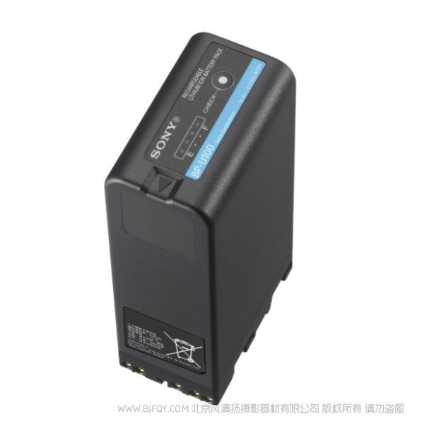 索尼 BP-U100 原裝大容量電池 攝像機電池 高性能 97 Wh 鋰電池
