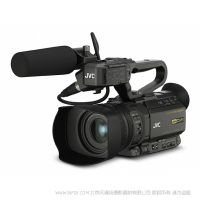 JVC 杰偉士 GY-HM258EC  存儲卡 4K 攝像機   緊湊型4K 攝像機移動便利、功能強大，可以增加圖層信息和進行實時網(wǎng)絡直播