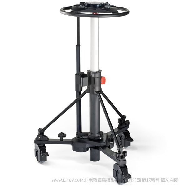 Sachtler®(薩科勒) 5199 液壓升降臺 Combi Ped 1-40 Sachtler Pedestal Combi Ped 1-40 with Steering Wheel,Dolly Combi 1-40, Flat Base Mount and Manual Pump