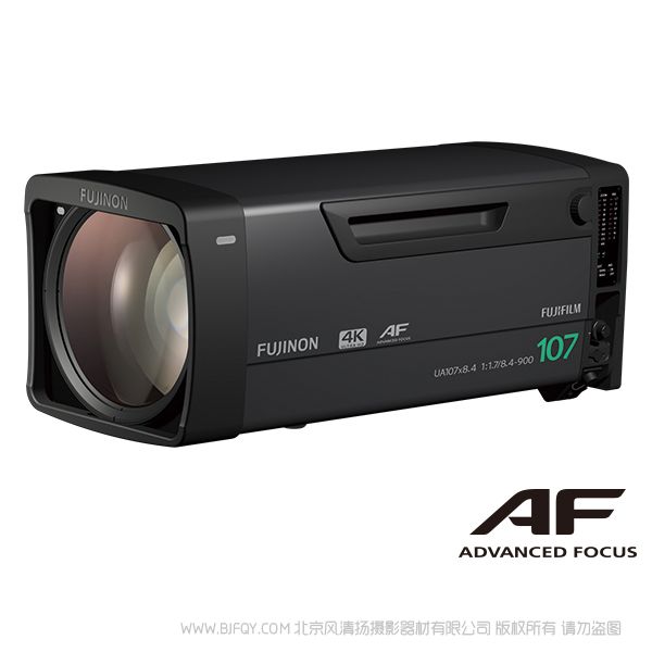 富士 UA107x8.4BESM AF 4K的廣播電視鏡頭 自動(dòng)自動(dòng)對(duì)焦 8.4mm-900mm的焦段