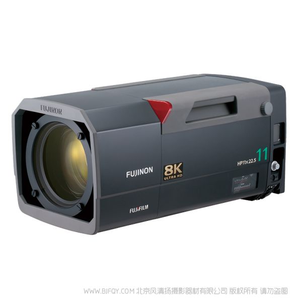 富士 HP11x22.5-SM是一款支持8K的11倍變焦鏡頭  8K 演播室/轉(zhuǎn)播用箱式鏡頭 