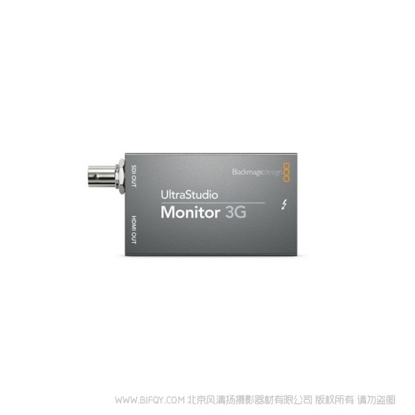 BMD UltraStudio Monitor 3G 超小型3G-SDI和HDMI視頻播放方案 Thunderbolt 3 雷電3輸出到SDI屏幕