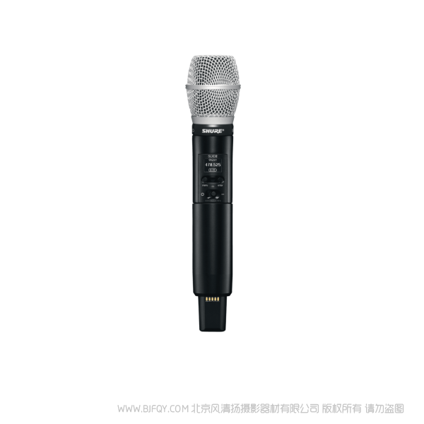 Shure 舒爾 SLXD2/SM86 配備SM86®話筒頭的手持式發射機 SLXD24CN/SM86套裝