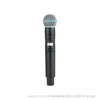 Shure 舒爾 ULXD2/B58 Beta58A話筒配ULXD2手持式發射機 ULX-D數字無線系統之BETA58A手持式無線發射機。