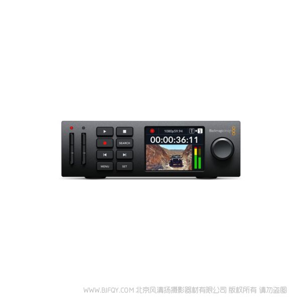 BMD HyperDeck Studio HD Mini 3G-SDI輸入輸出、HDMI輸出、雙SD卡存儲介質插槽、內置同步和時間碼生成器 錄像機