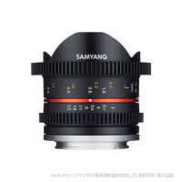 森養 SAMYANG 8mm T3.1 Cine UMC Fish-Eye Cine Lens 電影鏡頭 魚眼鏡頭 本鏡片可與Canon-M, Sony-E, MFT, Samsung NX, Fujifilm-X等五款相機搭配使用。 三洋 三陽