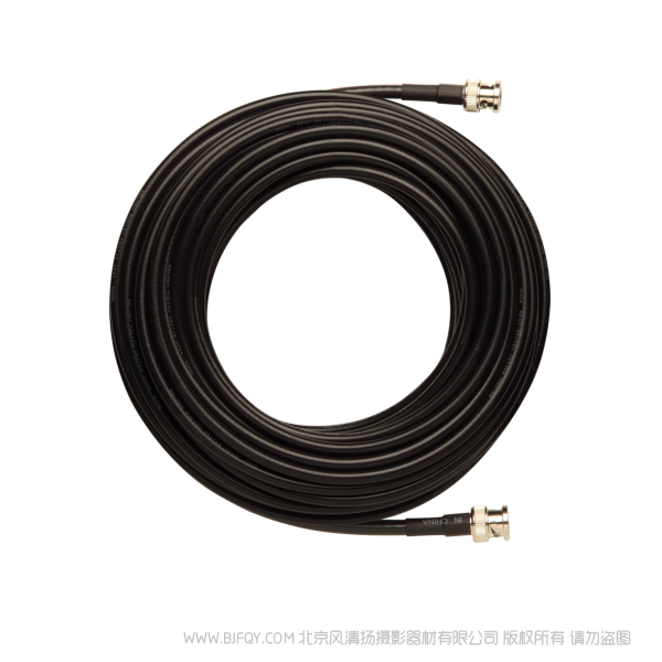 舒爾 Shure UA8100 同軸電纜,BNC-BNC,RG213/U型,50Ω,長100英尺(30米)。