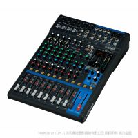 雅馬哈 YAMAHA MG12XU 模擬調(diào)音臺 12通道調(diào)音臺：6個(gè)話筒 / 12 個(gè)線路輸入 (4 個(gè)單聲道 + 4 個(gè)立體聲) / 2 編組母線 + 1 立體聲母線 / 2 AUX (包括 FX) 