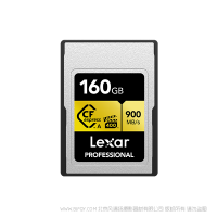 雷克沙 Lexar® LCAGOLD160G-RNENG  CEA160 Professional CFexpress™ Type A 存儲(chǔ)卡 GOLD 系列 