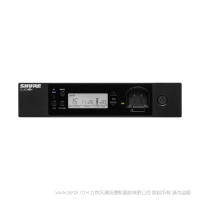 Shure  舒爾 GLXD4R+ 數(shù)字無線雙頻段半機架接收機 
