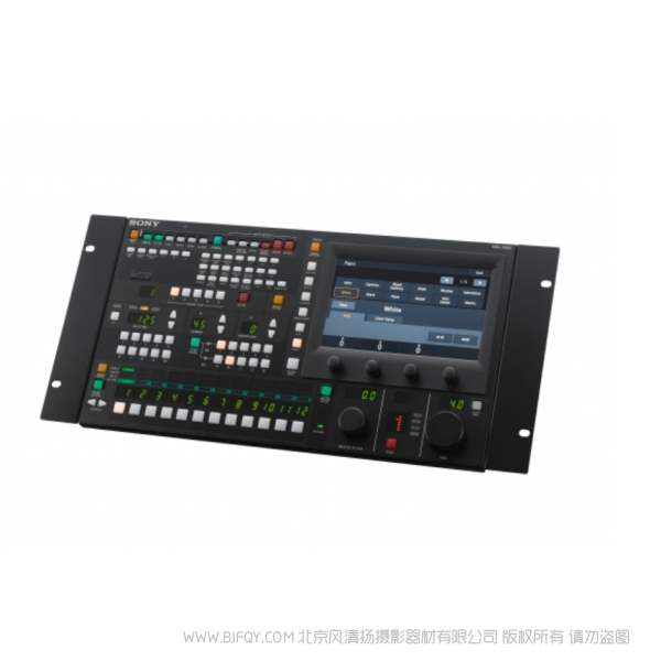 索尼 MSU-3000 主設置單元，適用于系統攝像機（臥式）的多攝像機遠程控制面板