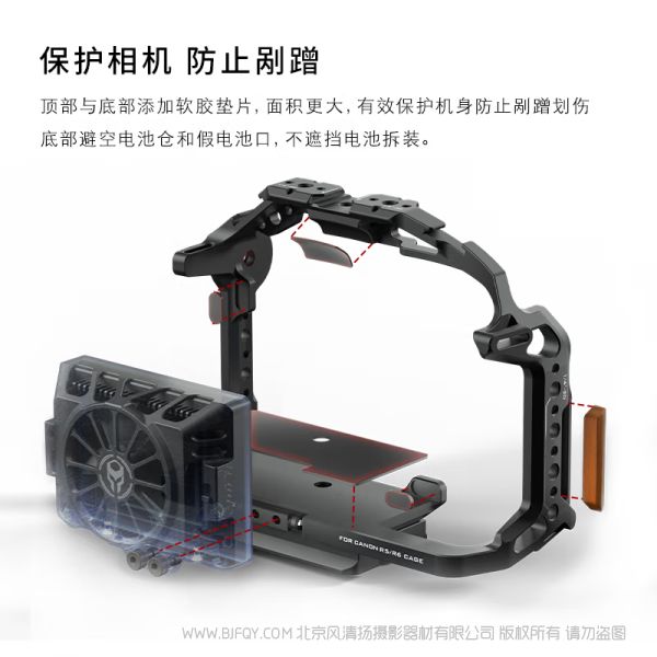 TILTA鐵頭 TA-T22-FCC-B-V2 升級版佳能R5/R5C/R6兔籠 全籠套裝攝像機配件