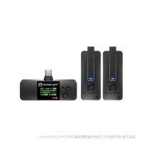 Relacart 力卡 Mi3 微型數(shù)字無(wú)線麥克風(fēng)系統(tǒng) 一拖二 無(wú)線通話 小蜜蜂系統(tǒng)