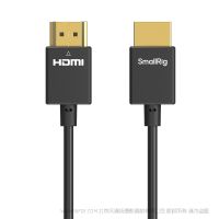 SmallRig 4K超細A轉A HDMI數據傳輸線100cm，55cm，35cm  Micro Mini HDMI